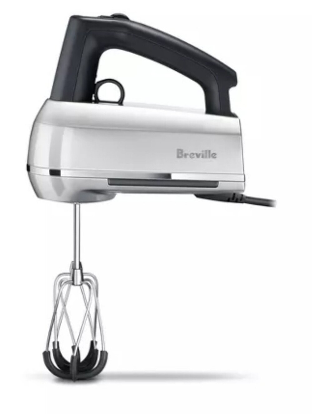 Breville Handy Mix Scraper 9-Speed Hand Mixer- Black Truffle